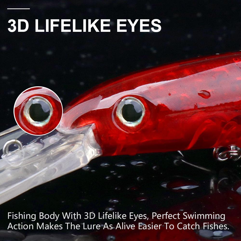 Trolling Minnow Fishing Lures 160mm 22g Deep Diving Jerkbait Artificial Hard Bait Floating Wobblers for Pike Saltwater