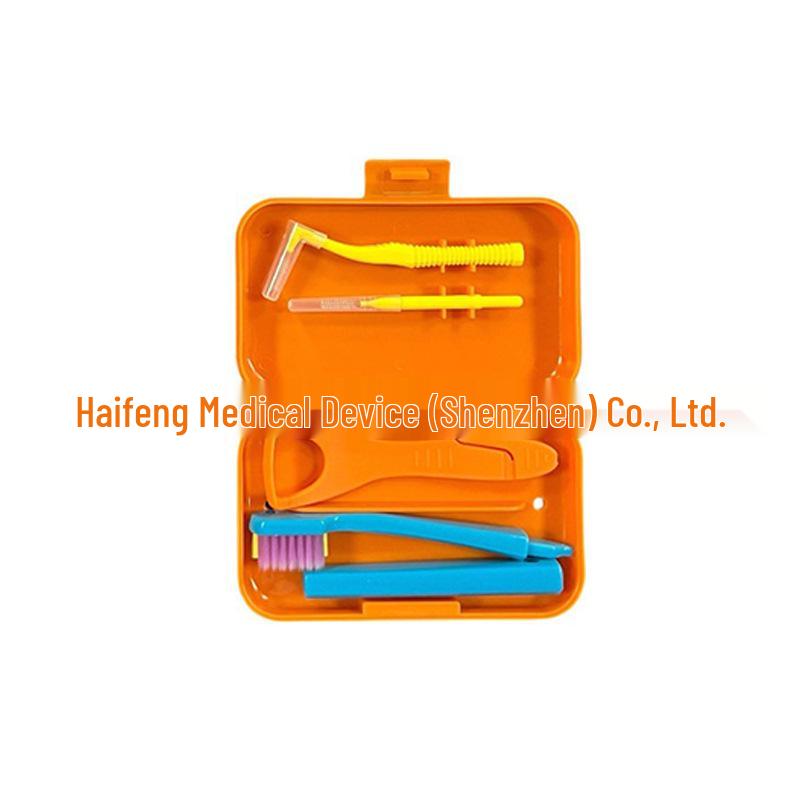 Orthodontic Kit: Wax, Toothbrush, Interdental Brush, Bite Block, Aligner Remover