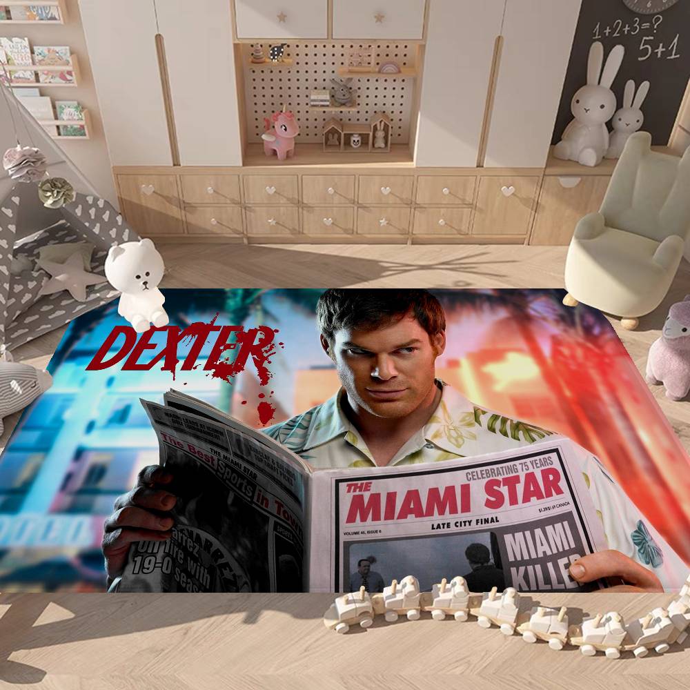 Classic Horror TV D-Dexter Kitchen Mat Kids Room Bedroom Decoration Balcony Anti-Slip Doormat Living Room Alfombra
