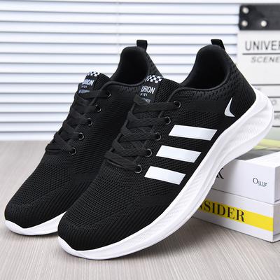 Męskie buty jesień nowe siateczkowe oddychające buty do biegania modne wszechstronne buty sportowe miękka podeszwa lekkie męskie buty codzienne