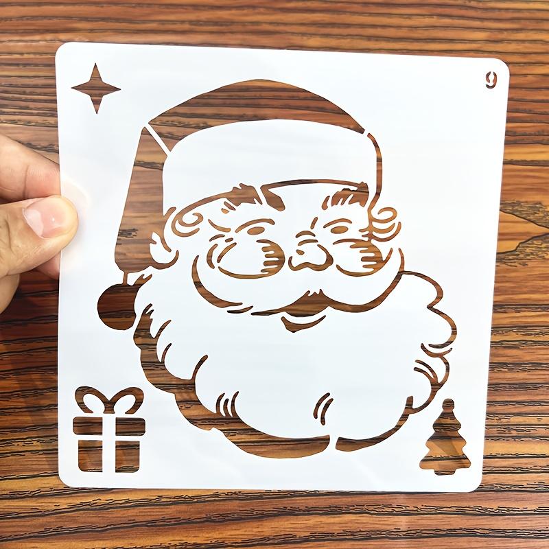 Christmas Painting Templates Festive Art Designs DIY Craft Christmas Decor Printable Gift Creative Projects Stencil Scrapbooking