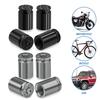 ASQ1 4PCS Tire Valve Stem Caps for Car Tires Universal Stem Covers for Car Leak Proof Stem Cover for SUV Truck Bicycle Motorcycles