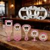 Classic Bottle Opener Set With Steel Tabs And Screwdriver For Home Bar Use
