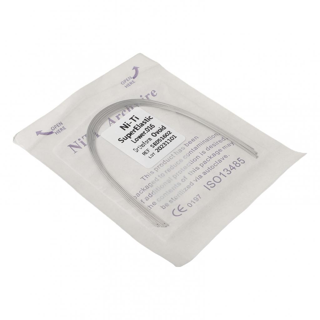 Flexible Oval Form Niti Round Arch Wires for Comfortable Orthodontic Use