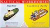 Platz Glenco Model Boat Set Tugboat Riverboat Plastic Model GM03302 1/100 & 1/400 (Ship)