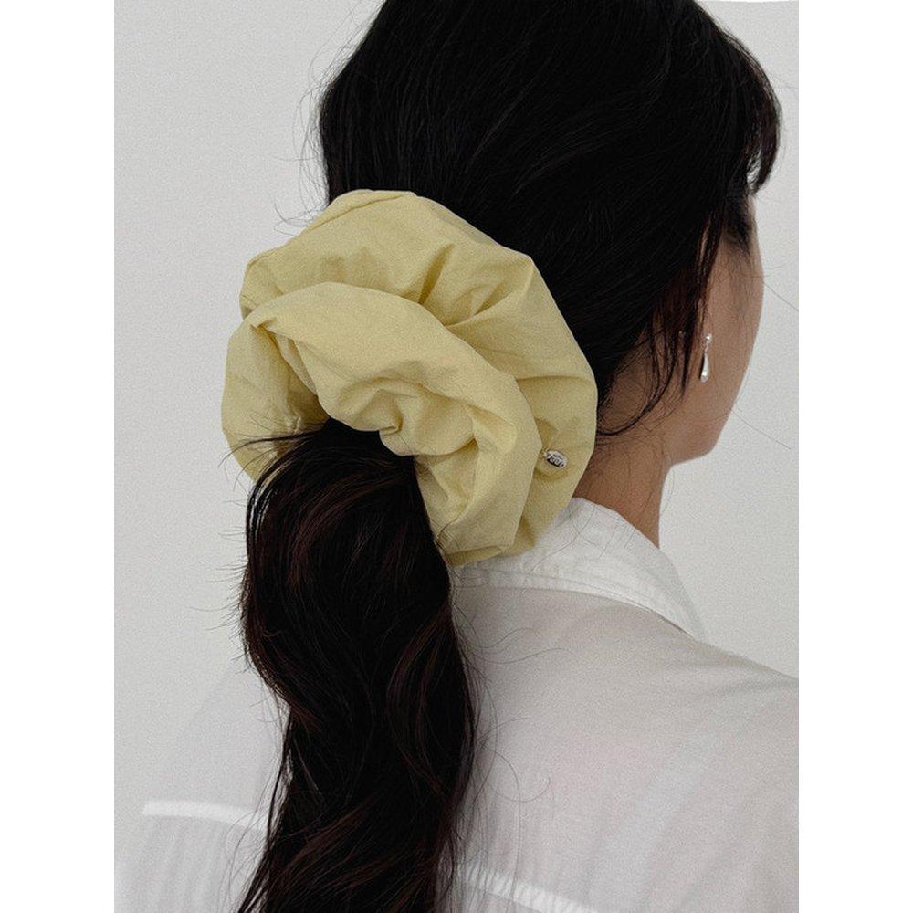 

Объемная резинка-скранч [Лайм]