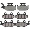 Road Passion 219800446 Front and Rear Brake Pads Compatible with Can Am Ryker 600 ACE 2019 2020 2021 2022 2023 2024 Ryker 900 ACE 2019 2020 2021 2022