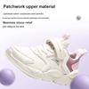 Anta Comfortable Versatile Shock Absorbing Durable Kids Running Shoes Kids Running Shoes White Purple Pink A322419907H-2