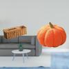 Multifunctional Pumpkin Tissue Storage Box with Remote Control Holder And Decorative Cushion for