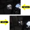 Matte Black Side Antenna Base Bezel Cover Moulding For Hummer H3 2005-2009
