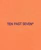TEN PAST SEVEN Oversized T-Shirt - Orange
