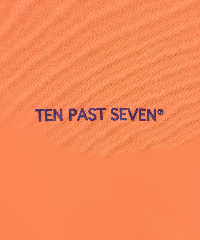 TEN PAST SEVEN Oversized T-Shirt - Orange