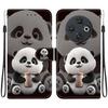 Handmade PU Leather Flip Case for Tecno Spark 30C (4G) Anti-Slip Shockproof Cover with Wrist Strap & Heart/Rose Cat Designs