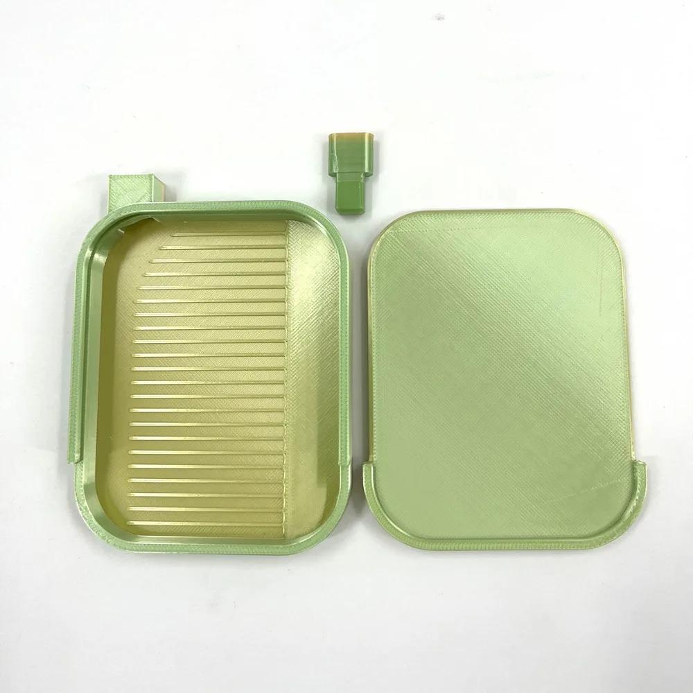 DIY Craft Large Diamond Painting Tray Embroidery Beading Plates Drill Storage Tray With Cover Colourful Drill Storage Container