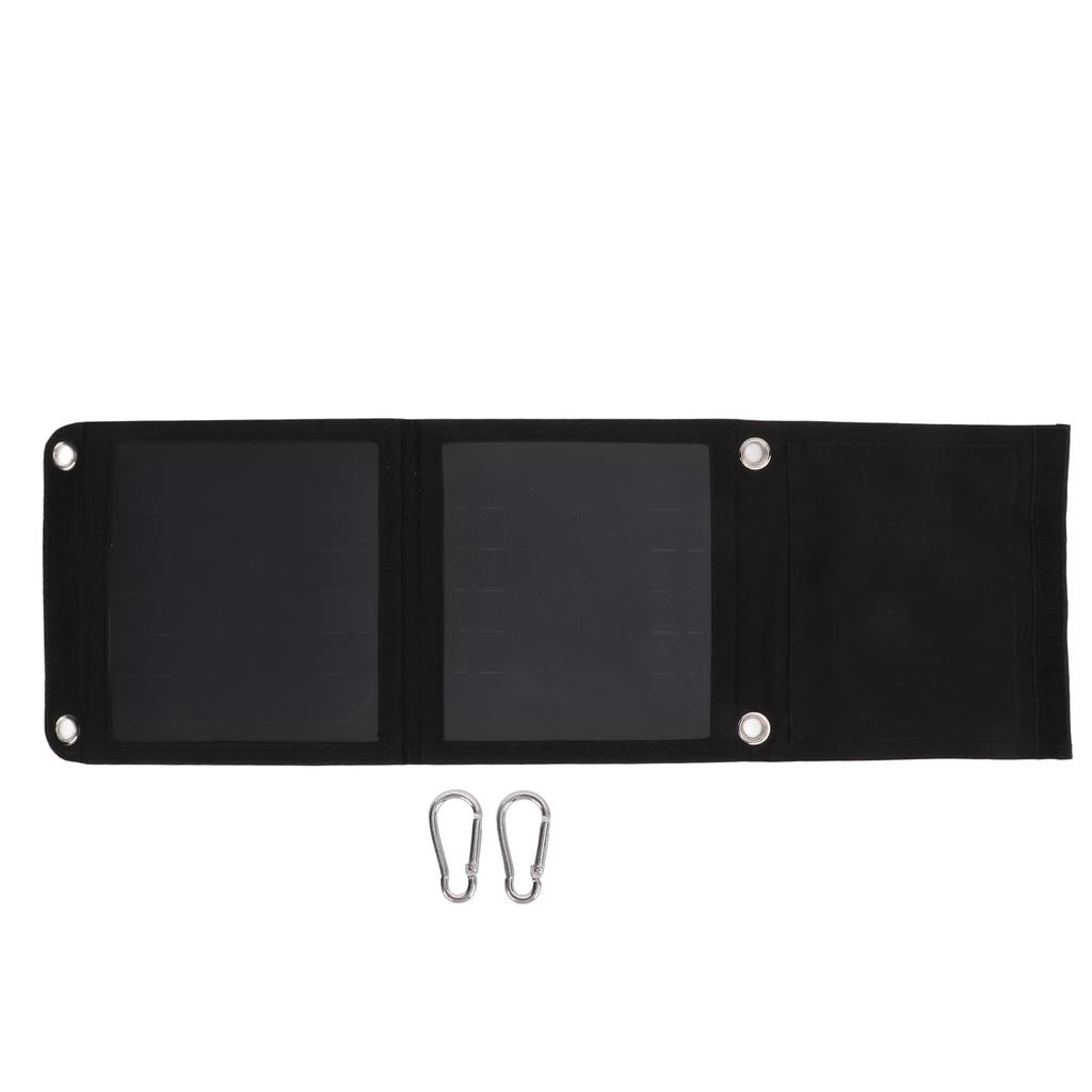 Portable Solar Panel 12W High Conversion Efficiency Foldable Good Flexibility Outdoor Solar Cell Panel