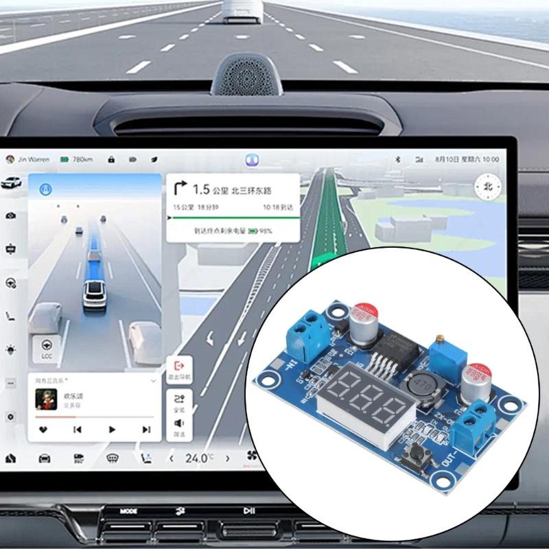 DC-Abwärtswandler Modulplatine 3A Einstellbarer Abwärtsspannungsregler 1,25V bis 35V Spannungsausgang