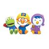 KM Pharmaceutical Pororo New Kids Toothpaste Set Mixed Fruit Pineapple Melon Apple Flavor Low Fluoride Toddler Oral Care 90g x4 (Total 360g)