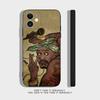 Japan Ukiyo-e Samurai Sea Phone Case For iPhone 17,16,15,14,13,12,11Pro,X,XS,Max,XR,Plus,Mini Soft Silicone Black Shockproof TPU