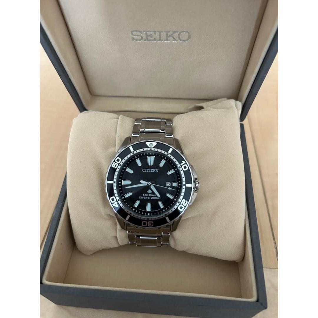 Used [Almost unused item] CITIZEN Eco Drive Diver E168-003FR01