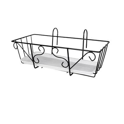 KEYSHEEL Balcony Hanging Planter Rack