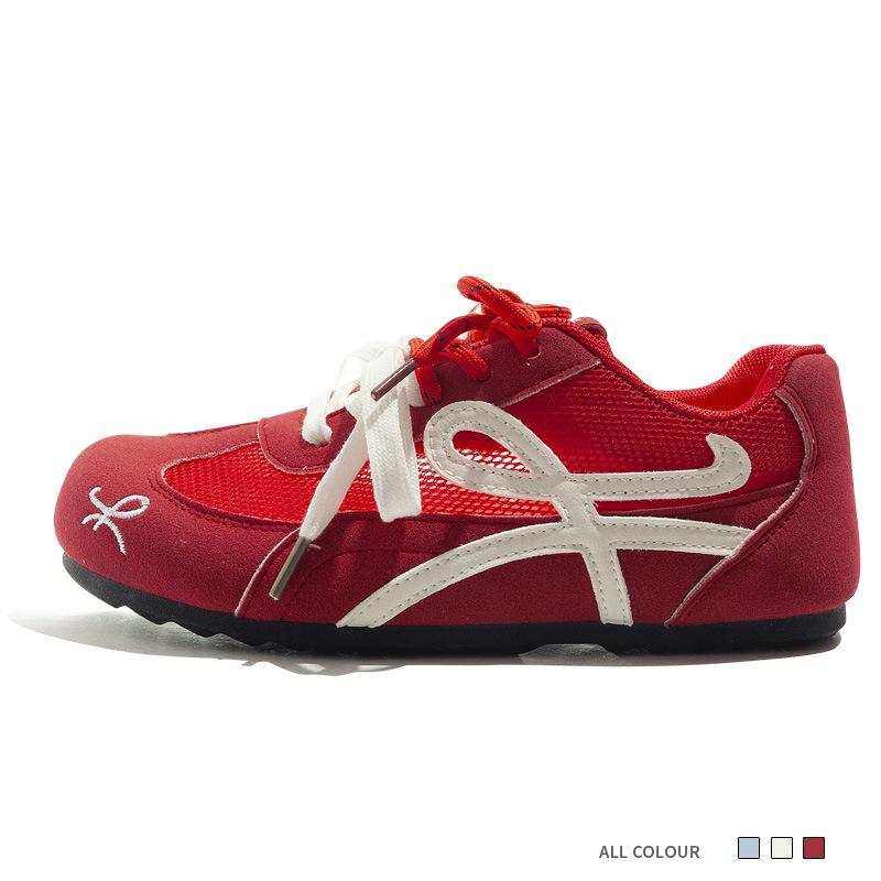 Casual German Training Shoes  All-match Sneakers Breathable Soft-soled White Shoes