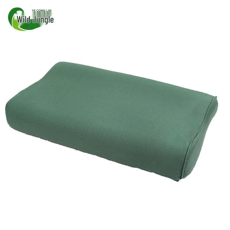 Wild Jungle Military Green Pillow
