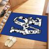 Dallas Area Rug Suitable for Outdoor Dormitory Foyer Dining Room Antislip Carpet Office Home Decor Gift for Festivals
