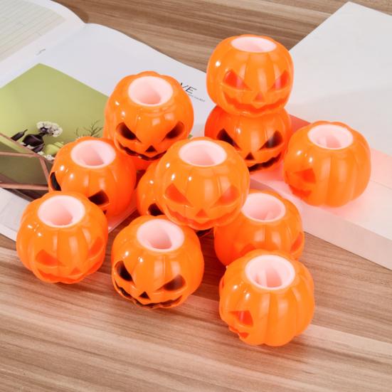 Halloween Skull Stress Ball Skull Bone Squeeze Toy Creepy Handheld Fidget Toys Relaxation Tools for Anxiety Relief