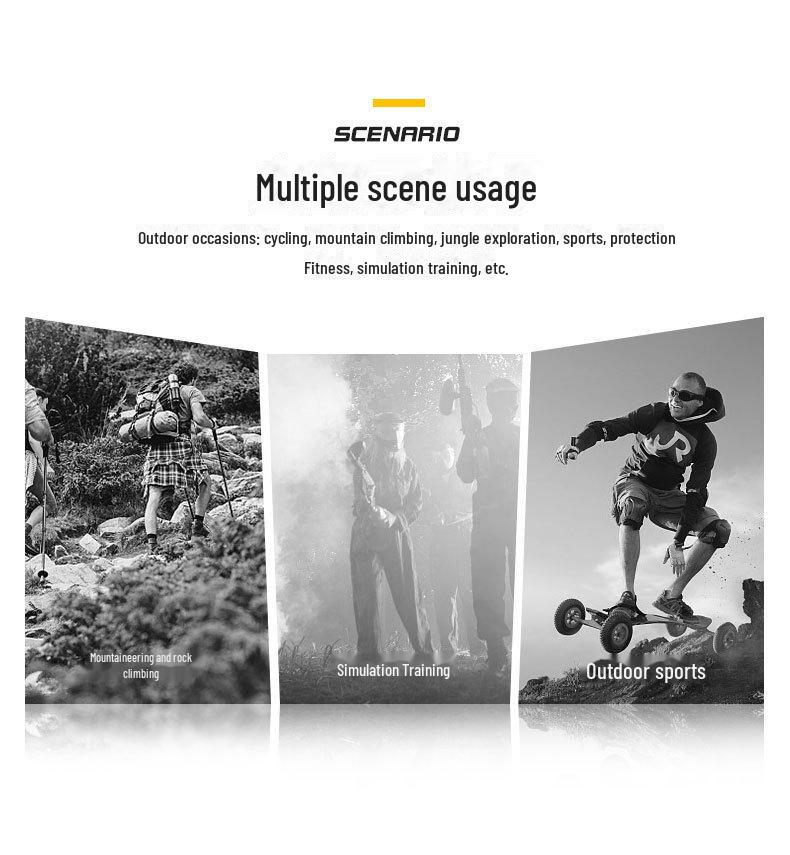 Mănuși Tactice Fără Degete pentru Bărbați pentru Alpinism în Aer Liber, Antrenament Sportiv, Ciclism din Piele Microfibră Antiderapantă.