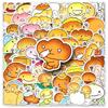 50 Japanese Anime Kogepan Waterproof Stickers for Water Bottles, Thermos Cups, and Notebooks
