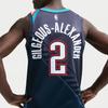 Nike Shai Gilgeous-Alexander Oklahoma City Thunder City Edition Men's Nike Nba Swingman Jersey HM5990-437