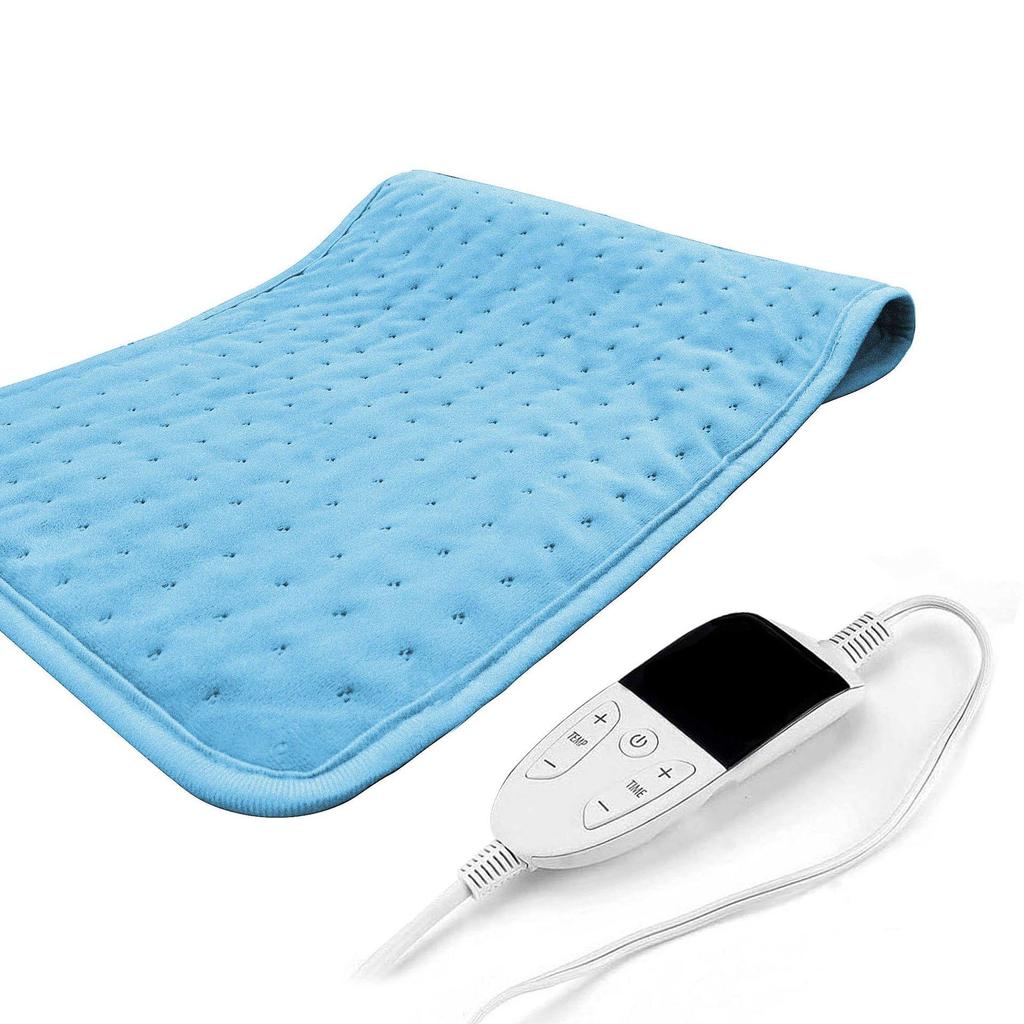 Coperta Elettrica Riscaldante per Fisioterapia: Cuscinetto in Lana Morbida per Riscaldamento Ufficio, Casa, Spalle e Collo