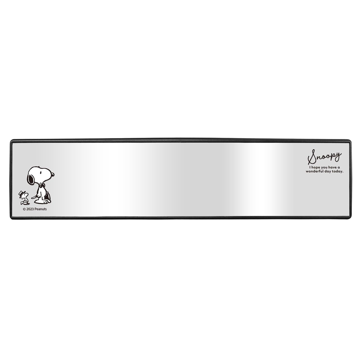 

Meiho Snoopy Car Wide Mirror 300mm Monotone SN298