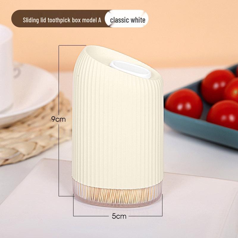 Elegant Toothpick & Swab Holder: High-End, Creative Storage for Toothpicks, Floss, and Cotton Swabs