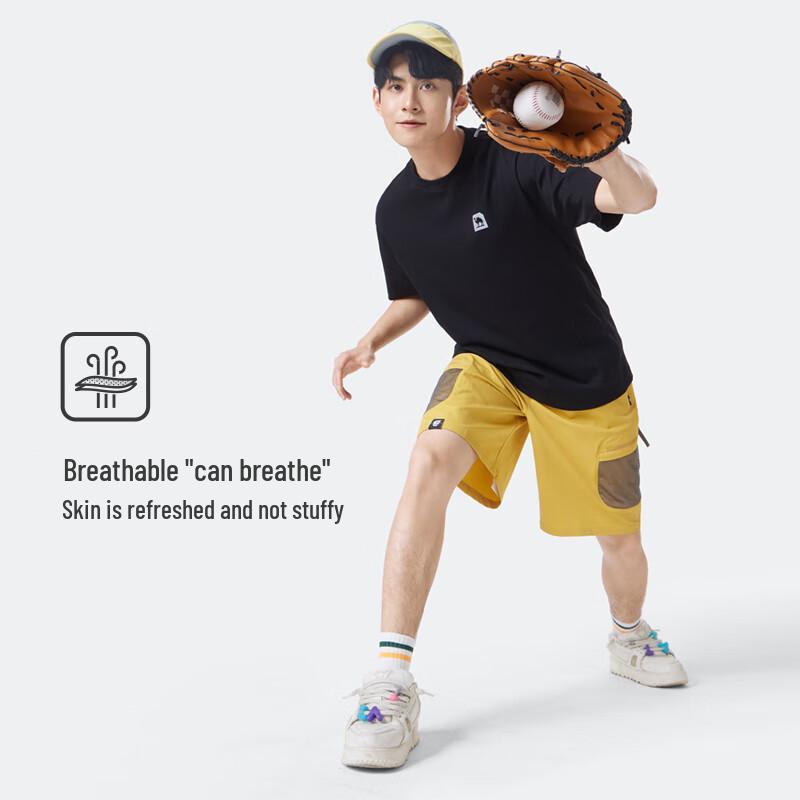 CAMEL Wang Junkai Signature Cotton Heavyweight Short Sleeve T-Shirt