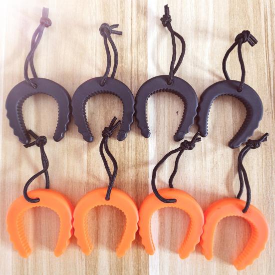 1/2/3Pcs Rubber Door Stopper Wedge Universal C-shaped Door Stopper Emergency Firefighter Medical Services First Responder Door Stop Accessories