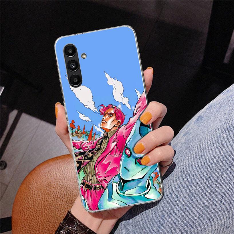 JoJo Kira Yoshikage Killer Queen Phone Case For Samsung Galaxy A17 A16 A15 A14 A13 A57 A56 A55 A54 A53 A37 A36 A35 A34 A33 A26 A