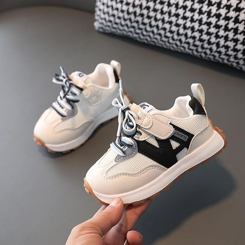 Spring and Autumn Boys' Dad Shoes, Big Kids' Running Shoes, Breathable Children's Sports Shoes, Baby Casual Shoes