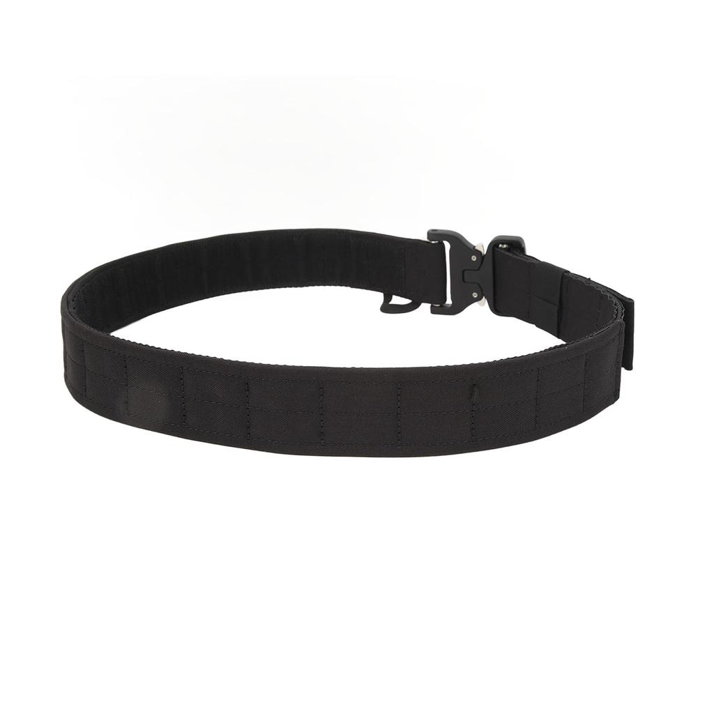 Combat Belt Battle Belt Quick Release 2 Layer Metal Buckle Hook and Loop Multifunctional Rigger Belt for Outdoor Work