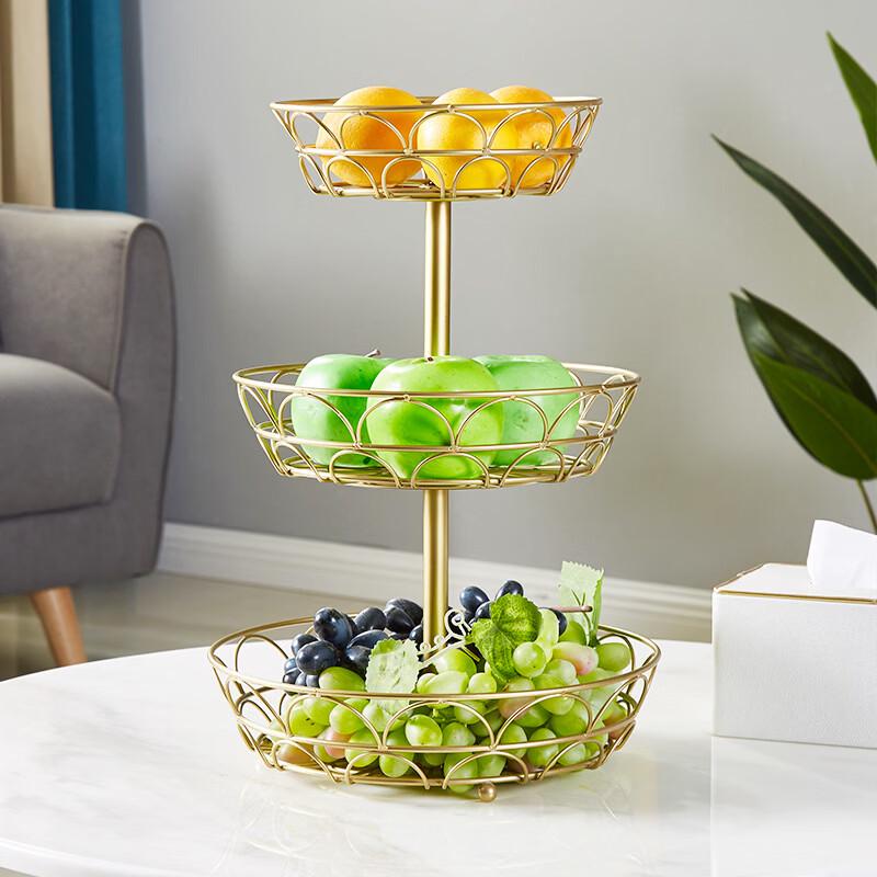 Modern 3-Tier Desktop Storage Basket