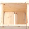 Vidaxl Donice Ogrodowe, 2 Szt., 40X40X70 Cm, Lite Drewno Sosnowe