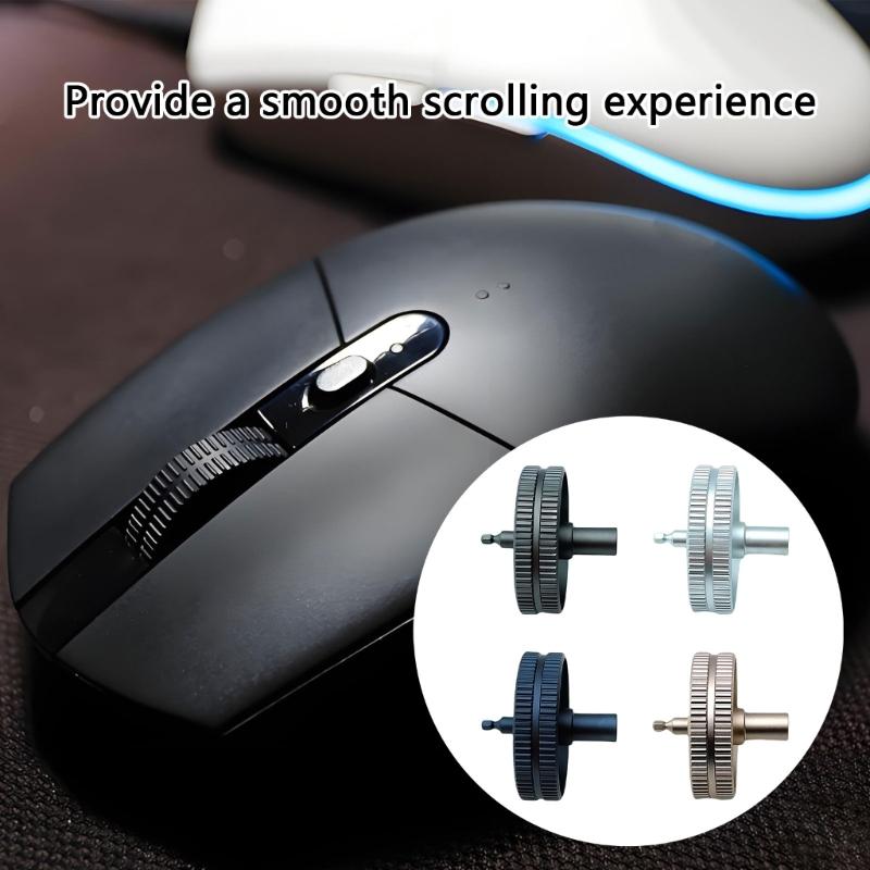 Precise Crafted Metal Mouse Scroll Wheel Compatible for G102 G304 G305 Mouse Wheel Mouse Roller for Improved Control