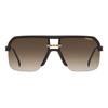 Lunettes de Soleil Carrera CARRERA 1066/S 63/12/145 MATTE BLACK/BLACK BROWN GREEN ANTIREFLEX polyamide homme CARRERA 1066/S