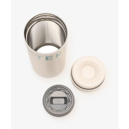 Afternoon Tea Living Logo Works Lantern Bottle, 600ml, Off-White, JJ22