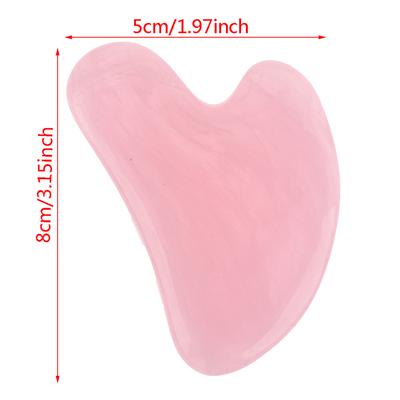 1Pcs Guasha Schaben Massage Schaber Gesicht Massager Akupunktur Gua Sha Bord