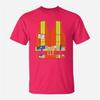 3D Bauarbeiter Orange Warnweste Grafik T-Shirt für Unisex Kleidung Sommer Lässig Unisex Oberteile T-Shirts Mode T-Shirt