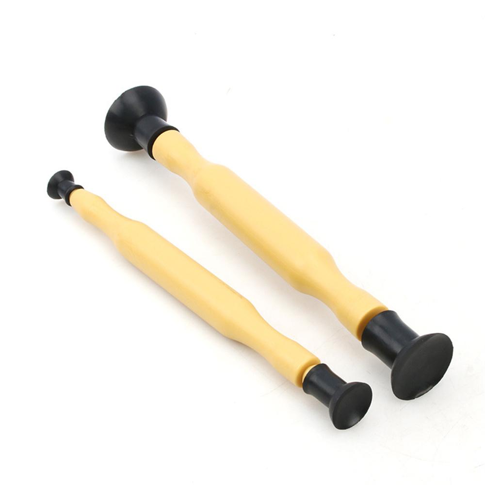 2x Valve Hand Lapping Grinding Tool Kit Suction Cup Lap Sticks Rubber & Plastic