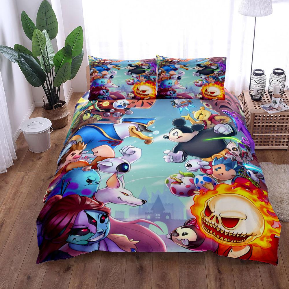 

Комплект постельного белья Dexter Lab Kids King Queen Double Full Twin Single Size EU single(135x200cm)