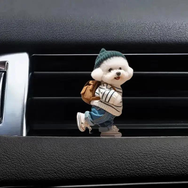 Милый котик, акриловая автомобильная ароматерапия, стойкий аромат, зажим на дефлектор, декоративный и ароматерапевтический