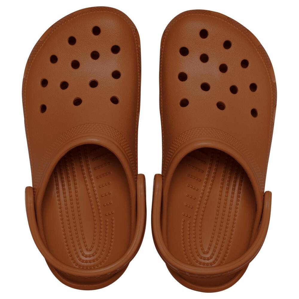 Crocs Classic Clog Versatile Comfortable and Stylish Hole Shoes Unisex Brown